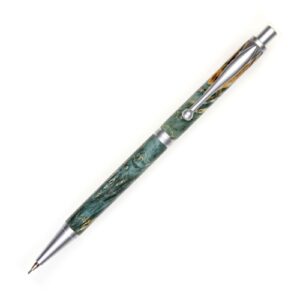 Slimline Pencil - Blue Maple Burl