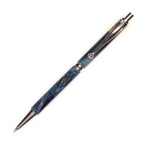 Slimline Pencil - Blue Maple Burl