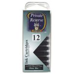 12 Pack Universal Fountain Pen Cartridges - Ebony Blue - Image 2