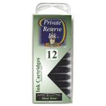 12 Pack Universal Fountain Pen Cartridges - Ebony Green - Image 2