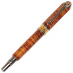 Art Deco Fountain Pen - Yellow Box Elder - Image 3