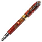 Art Deco Fountain Pen - Copper Pine Cone - Image 3