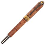 Art Deco Fountain Pen - Hawaiian Koa - Image 3