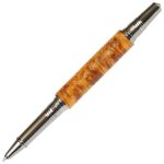 Art Deco Rollerball Pen - Yellow Box Elder - Image 3