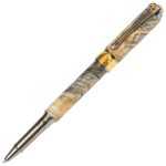 Art Deco Rollerball Pen - Buckeye Burl - Image 2
