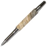 Art Deco Rollerball Pen - Buckeye Burl - Image 3