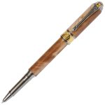 Art Deco Rollerball Pen - Maple Burl - Image 2