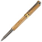 Art Deco Rollerball Pen - Olivewood - Image 2