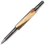 Art Deco Rollerball Pen - Spalted Hackberry - Image 2