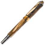 Art Deco Rollerball Pen - Spalted Hackberry - Image 3