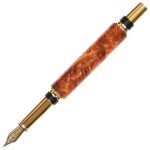 Baron Fountain Pen - Amboyna Burl - Image 2