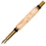 Baron Fountain Pen - Birds Eye Maple - Image 2
