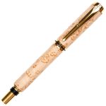 Baron Fountain Pen - Birds Eye Maple - Image 3