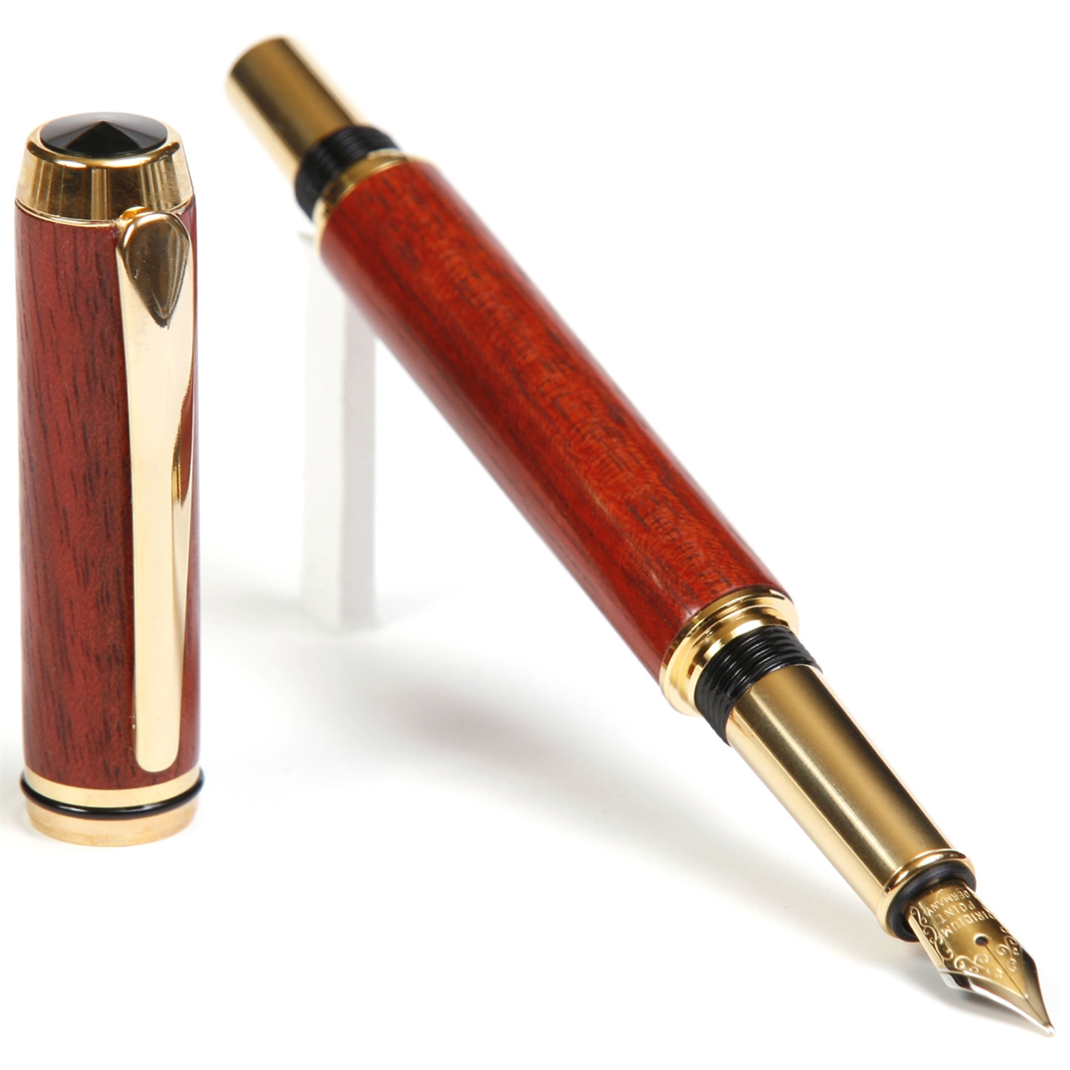 BF4W08-2T.jpg Baron Fountain Pen - Bloodwood - Image 1