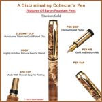 Baron Fountain Pen - Purple Box Elder - Image 3