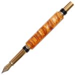 Baron Fountain Pen - Yellow Box Elder - Image 2