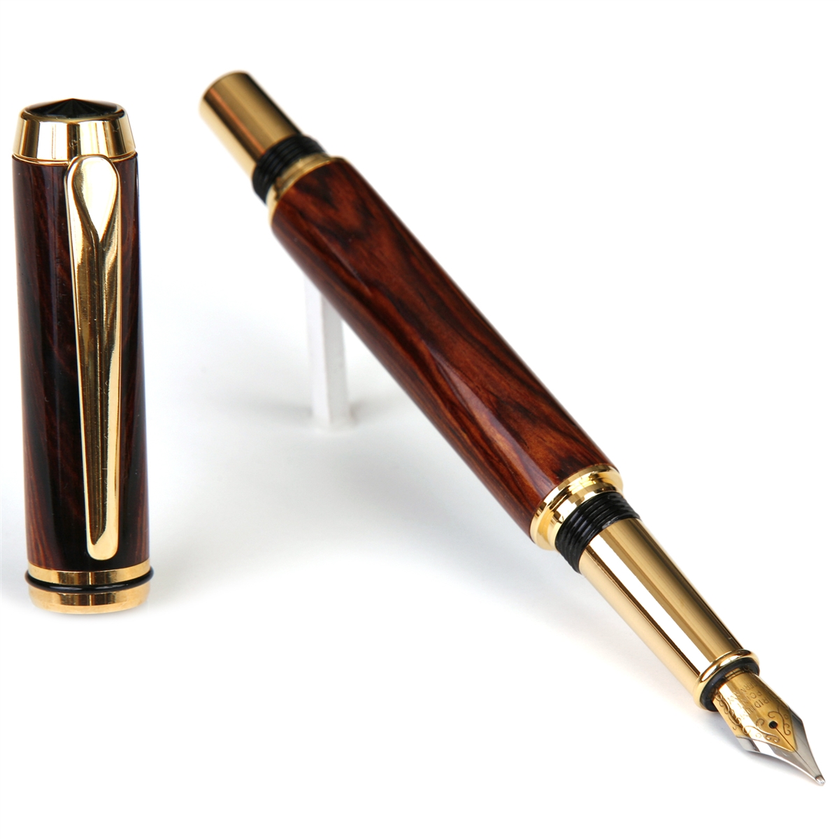 BF4W22-2T.jpg Baron Fountain Pen - Cocobolo - Image 1