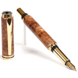 Baron Fountain Pen - Maple Burl