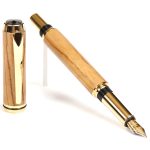 Baron Fountain Pen - Olivewood