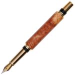 Baron Fountain Pen - Redwood Lace Burl - Image 2