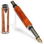 Baron Fountain Pen - Afzilia Burl