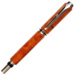 Baron Fountain Pen - Afzilia Burl - Image 3