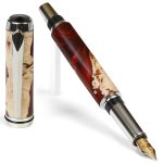 Baron Fountain Pen - Red Tide