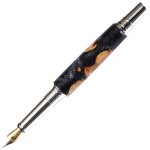 Baron Fountain Pen - Galaxy Burl End Cap - Image 2