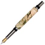 Baron Fountain Pen - Green Maple Burl - Image 2