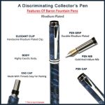 Baron Fountain Pen - Tulip Wood - Image 3