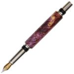 Baron Fountain Pen - Purple Maple Burl - Image 2