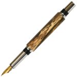 Baron Fountain Pen - Spalted Hackberry - Image 2