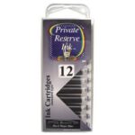 12 Pack Universal Fountain Pen Cartridges - Black Magic Blue - Image 2