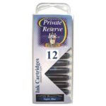 12 Pack Universal Fountain Pen Cartridges - Naples Blues - Image 2