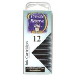 12 Pack Universal Fountain Pen Cartridges - Sherwood Green - Image 2