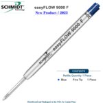 Imprinted Schmidt easyFLOW9000 Ballpoint Refill- Blue Ink, Fine Tip 0.8mm - Image 2