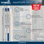 Imprinted Schmidt easyFLOW9000 Ballpoint Refill- Blue Ink, Fine Tip 0.8mm - Image 3