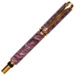 Baron Rollerball Pen - Purple Box Elder - Image 3