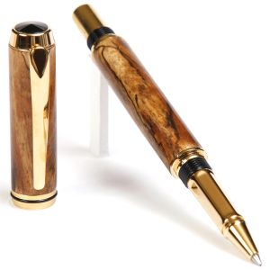 Baron Rollerball Pen - Tamarind Spalted