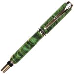 Baron Rollerball Pen - Green Maple Burl - Image 3