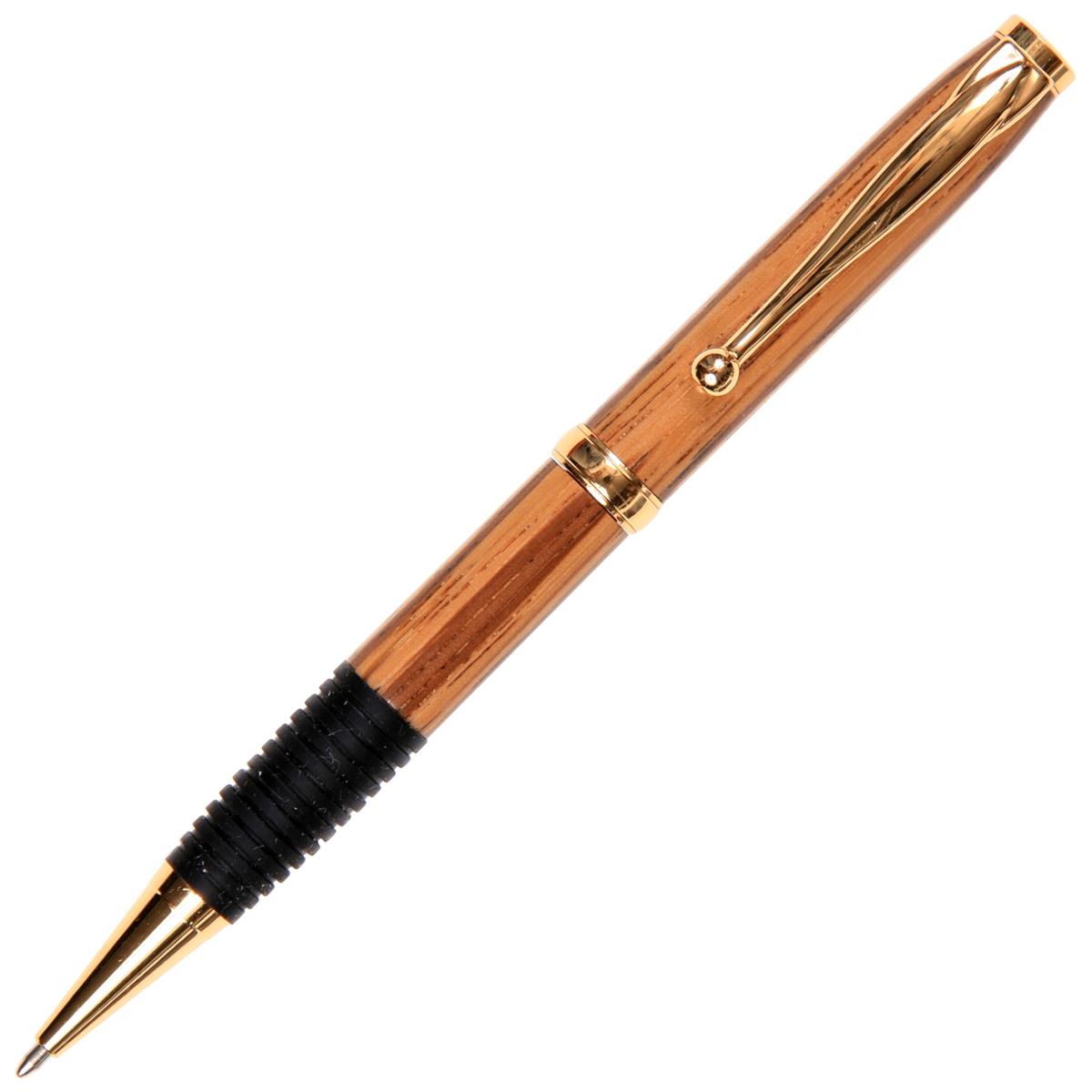 CG1W69-2T.jpg Comfort Twist Pen with Grip - Zebrawood - Image 1