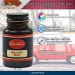 Conklin 60ml Ink Bottle - Bright Red - Image 2