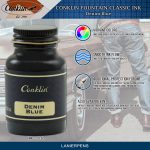 Conklin 60ml Ink Bottle - Denim Blue - Image 2
