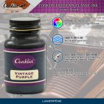 Conklin 60ml Ink Bottle - Vintage Purple - Image 2